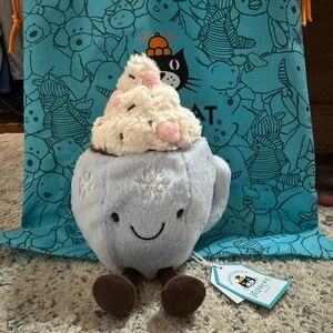 Jellycat my name is Amuseables hot chocolate with marshmallows